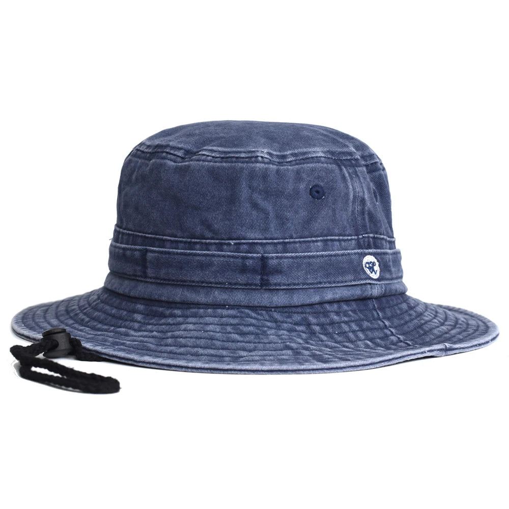 Washed Cotton Bucket Hats Spring Summer Men Women