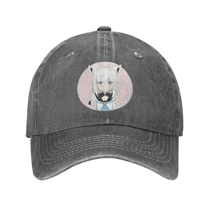 Shirakami Fubuki Hololive Circle Unisex Baseball Cap