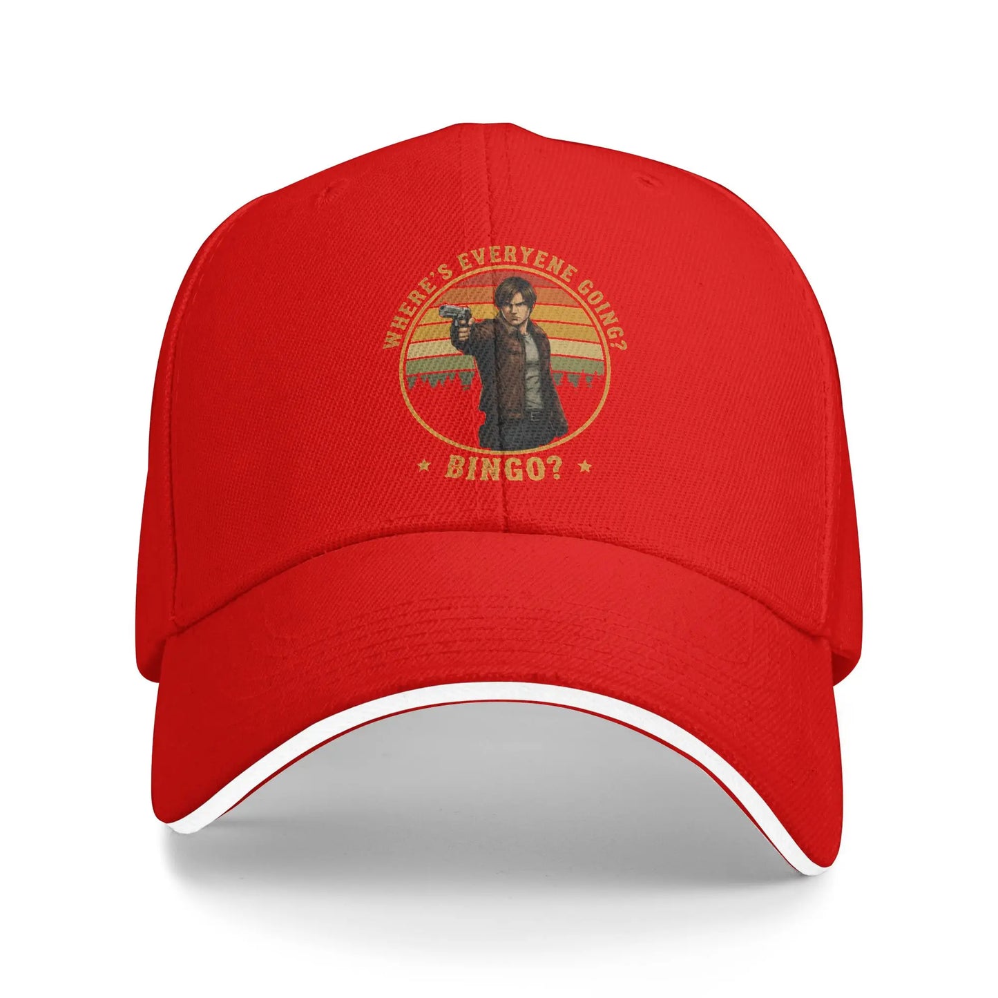 Residents Evils Bingo Leon Casual Baseball Cap