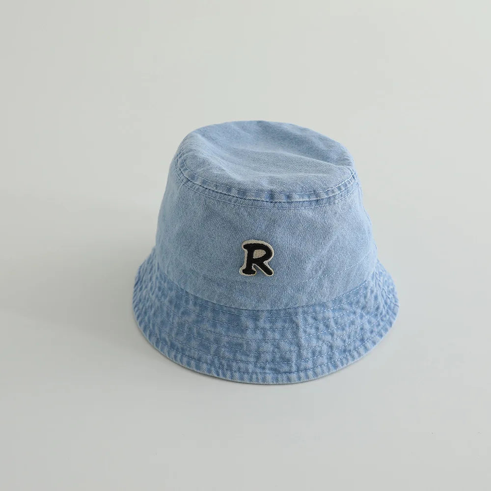 Summer Autumn Cowboy Baby Bucket Hat Soft Summer Baby Boys Girls