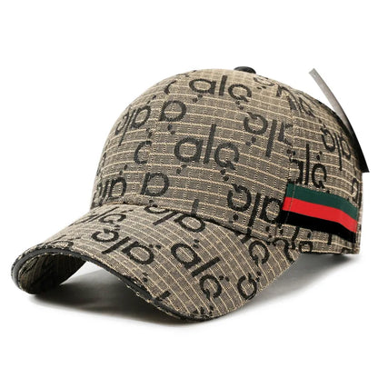 Classic Letter Design Embroidered Baseball Cap