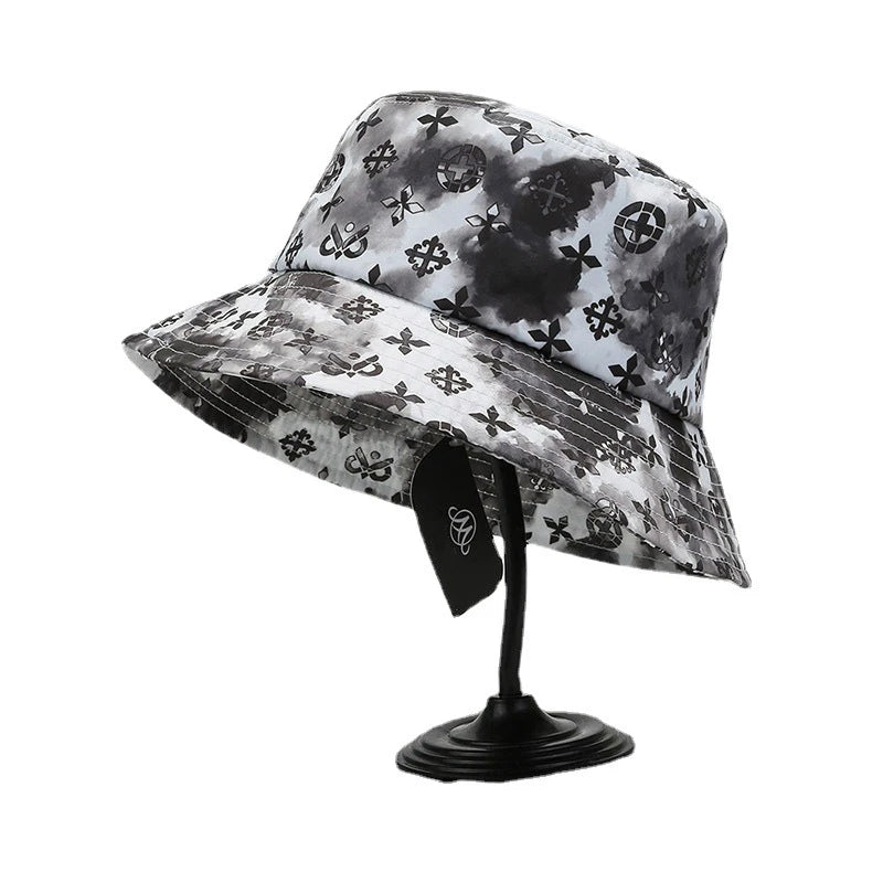 Unisex Harajuku Bucket Hat Graffiti Women Men Fisherman Hat Autumn Summer