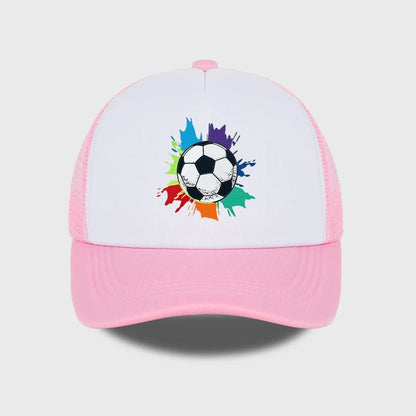 Cool Graffiti Soccer Mesh Cap Baseball Cap
