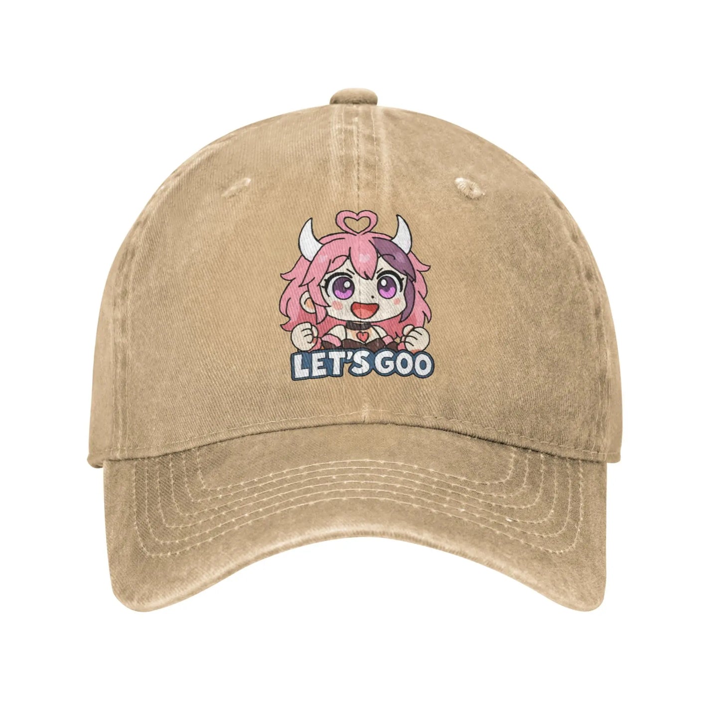 Baseball Cap Ironmouse VTuber Summer Fashion Baseball Caps