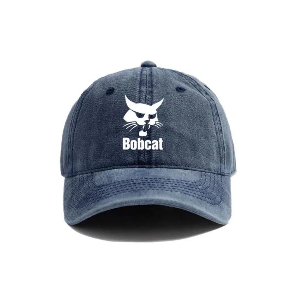 Bobcat Baseball Caps Distressed Hats Cap Men Women