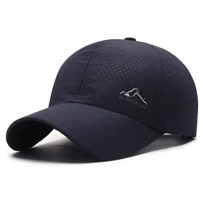 Summer Breathable Mesh Quick Drying Men Women's Baseball Cap
