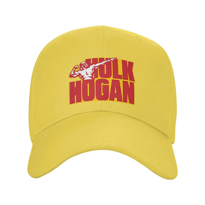 Hulkamania Hulk Hogan Wrestling Hat Adult Sport Baseball Caps