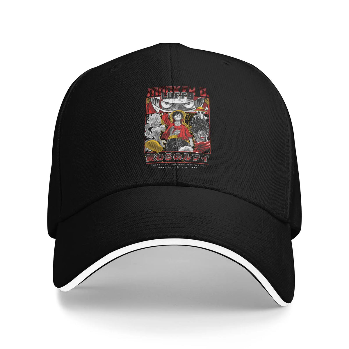 Punk Anime One Piece Baseball Cap