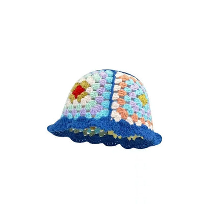Autumn New Crochet Korean Handmade Bucket Hat Women