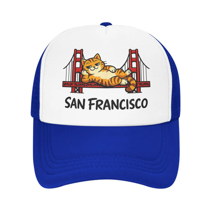 Cat San Trucker Baseball Cap