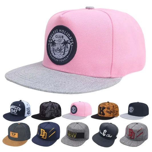Man hats Fashion Letter Embroidery Snapback Cap