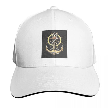 Anchor Nautical Captain Cap Fashion Casual Baseball Caps