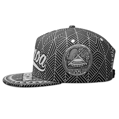 American Samoa Free Custom Made Name Number Asm Flat Brimmed Cap Snapback Cap