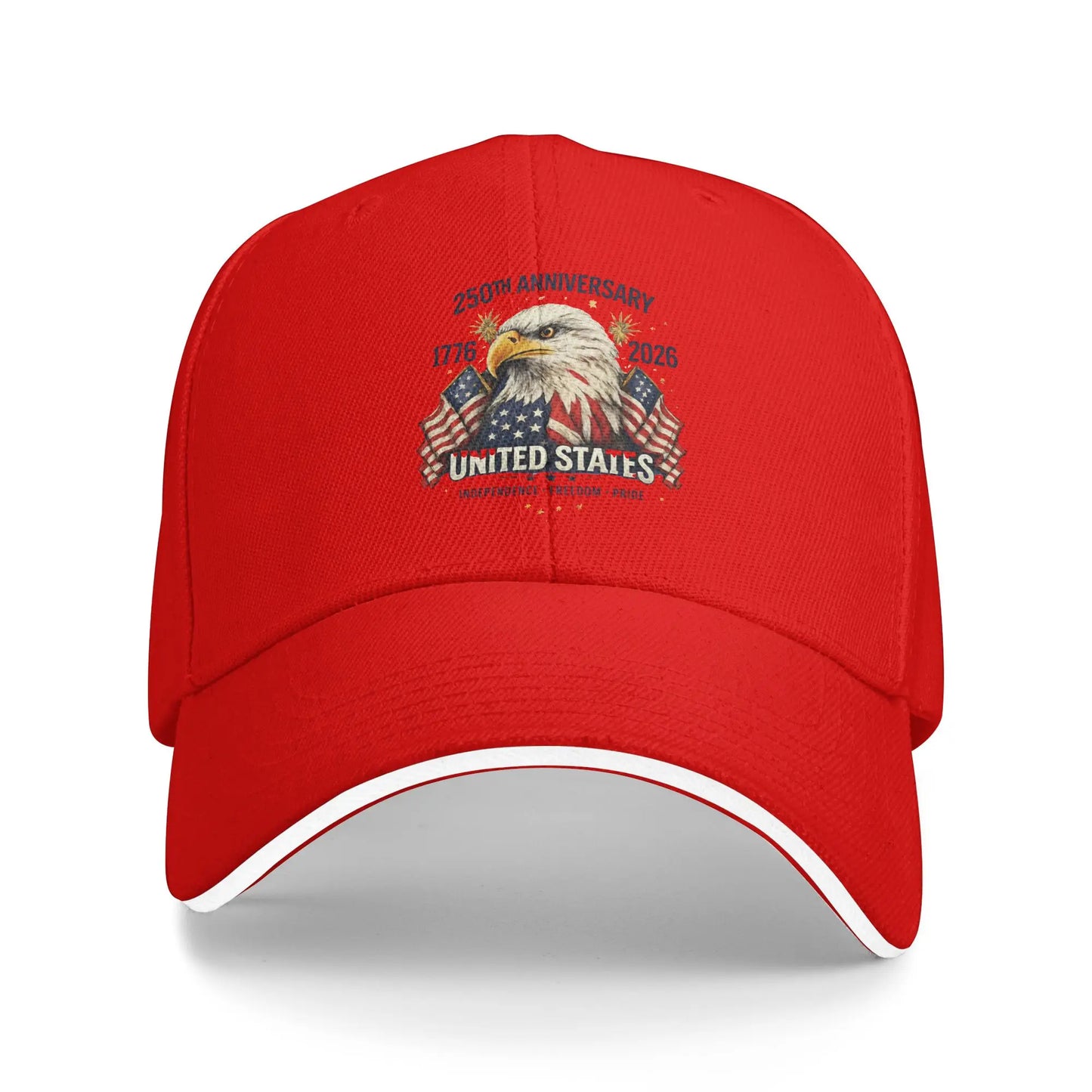 250 Years American Anniversary Outfits Men Women Baseball Cap
