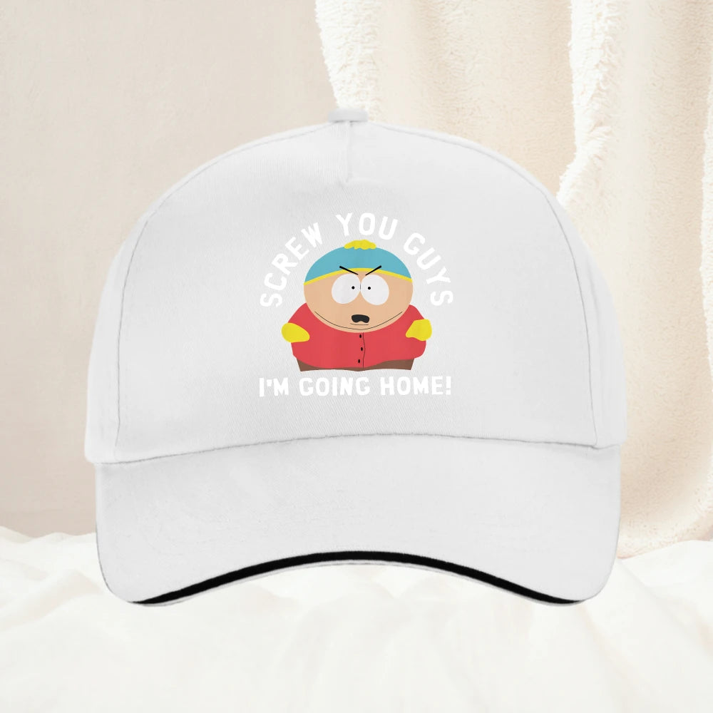 Ropa Hombre Crazy South Park Funny Cartoon Cute Comic Baseball Cap