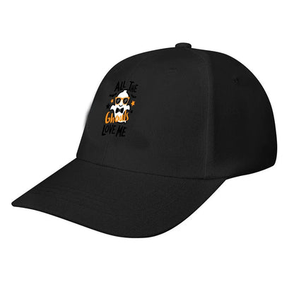 Halloween Ghouls Ghost Baseball Cap
