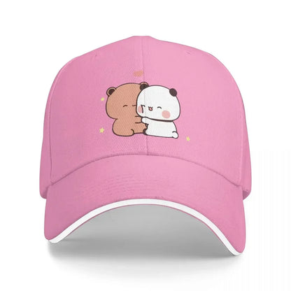 New DuDu Bear And BuBu Panda’s Love?? Baseball Cap