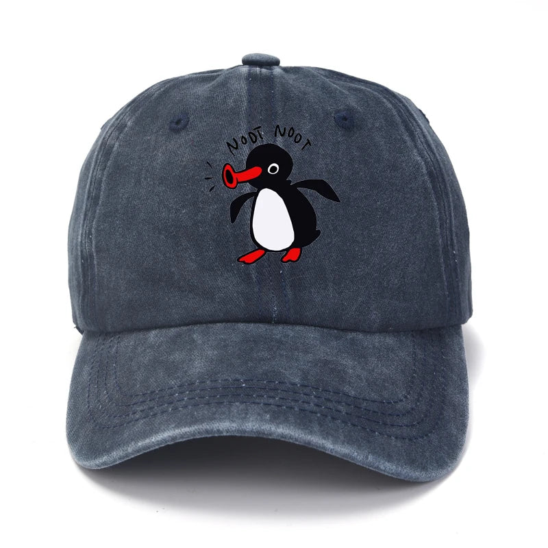 Noot Baseball Cap Men Hats Women Visor Protection Pingu Pinga Penguin