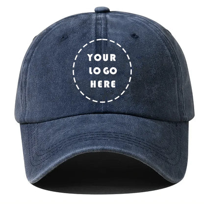 Custom Baseball Cap With Personalized Logo