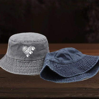 Foldable Washed Fisherman Hat Bucket Hat