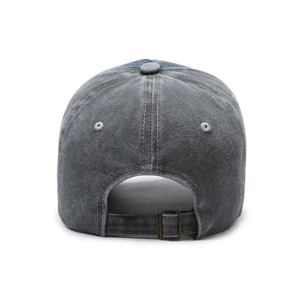 New York Embroidered Washed Distressed Baseball Cap
