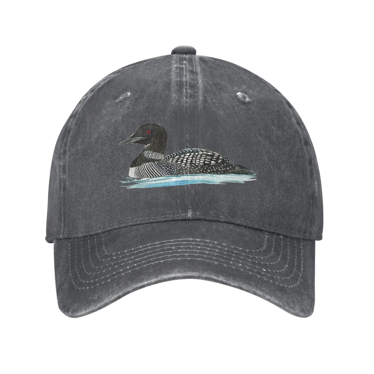 Baseball Cap Common Loon  Summer Cool Trucker Hat Rebel Loon Female Male