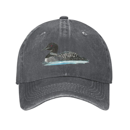 Baseball Cap Common Loon  Summer Cool Trucker Hat Rebel Loon Female Male