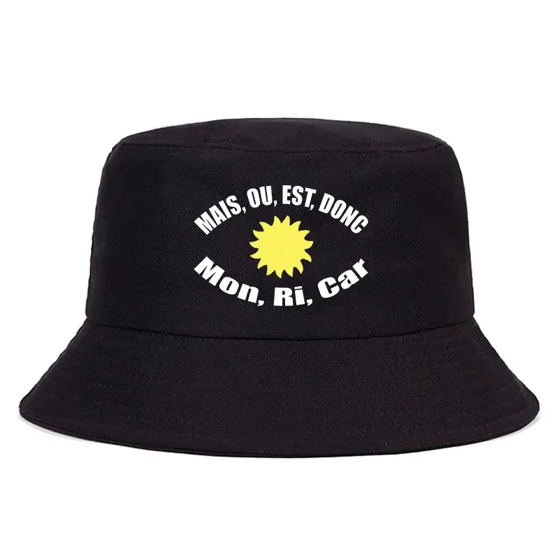 Mais Ou Est Dong Mon Ri Car Reversible Bucket Hat Woman Man