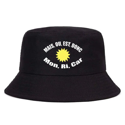 Mais Ou Est Dong Mon Ri Car Reversible Bucket Hat Woman Man