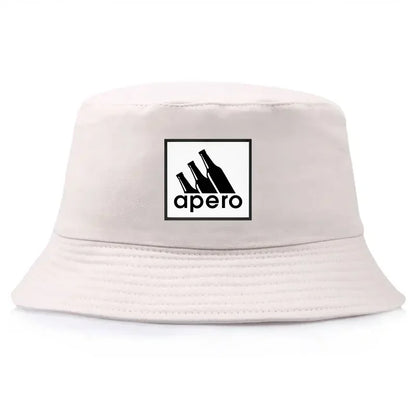 Adult Pastis APERO Bobs Man Reversible Bucket Hat Men Women