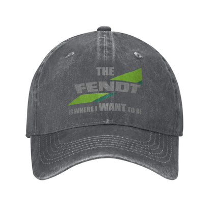 Vintage Fendt German Tractors Baseball Cap