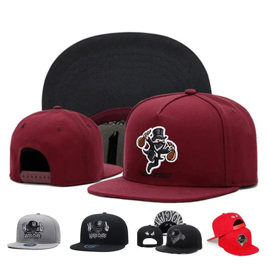 Luxury Brand Embroidery Retro Baseball Capsfor Men Women Bone Snapback Black Sports Hats