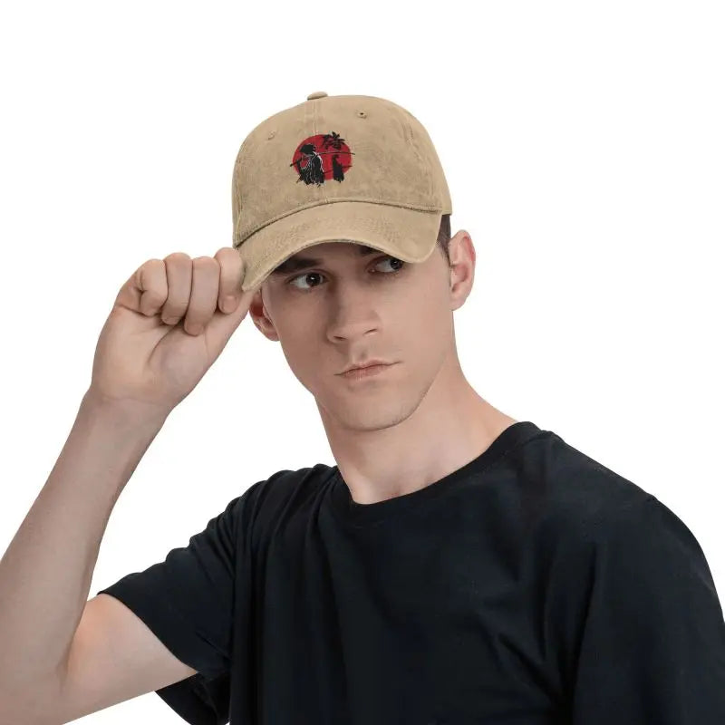Custom Cotton Mugen And Jin Sumi E Samurai Champloo Baseball Cap