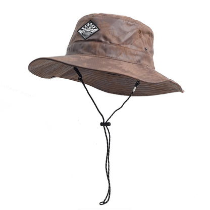 Japanese Waterproof Hiking Camping Mountaineering Hat Men Fishing Sun Bucket Hat