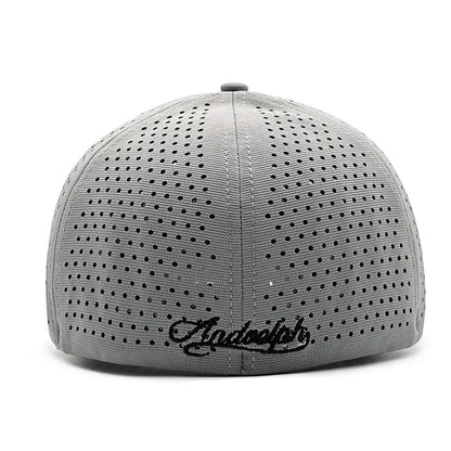 Short Brim Baseball Cap For Men Mesh Fitted Caps