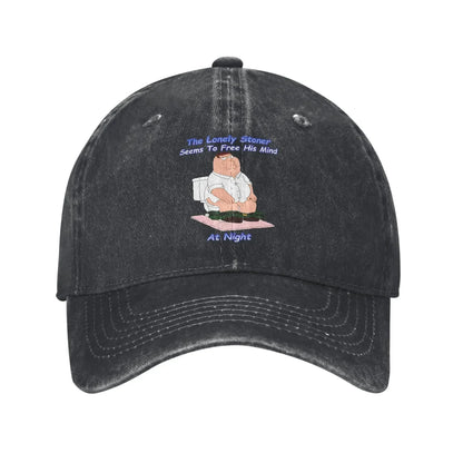 aFamilies Cartoon Peter Lois Stevie Baseball Caps
