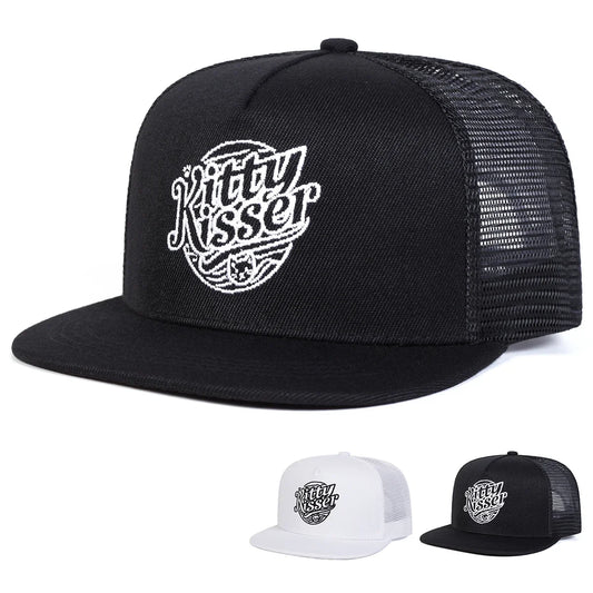 Unisex Kitty Kisser Letter Embroidery Baseball Caps Snapback Caps