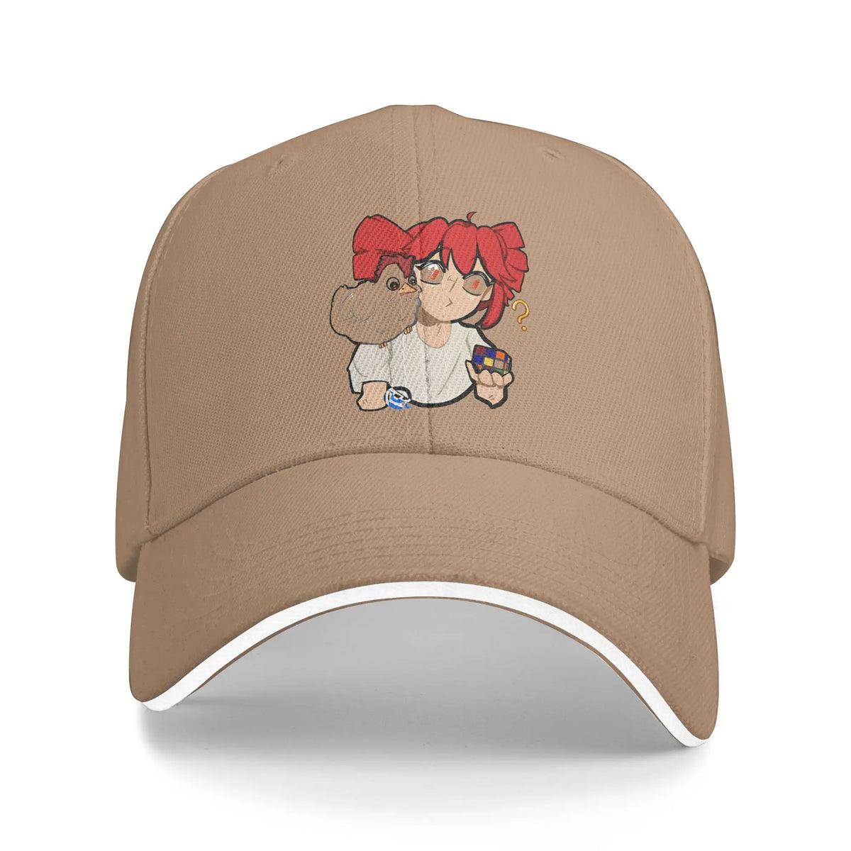 Kasane Teto Chicken Rubik Cube Baseball Cap
