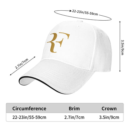 Unisex RF Roger Federer Outdoor Hat Spring Baseball Cap
