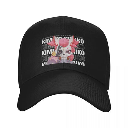 Kimiko Five-Tails Typography Baseball Cap