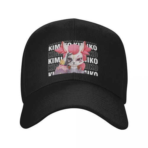 Kimiko Five-Tails Typography Baseball Cap