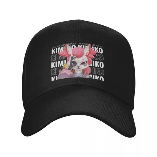 Kimiko Five-Tails Typography Baseball Cap