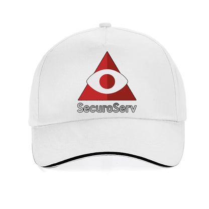 Nach Shop Securoserv Logo Minimalist Videogames Hat Baseball Cap