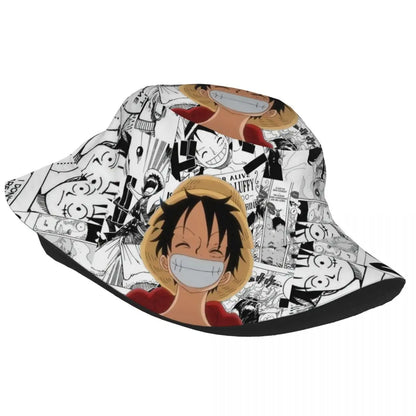 Japan Manga Bucket Hat One Piece Japanese Anime
