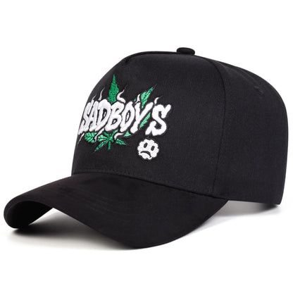 SADBOYS Letter Embroidery Baseball Caps
