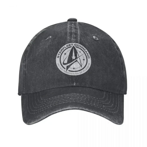 Y2K Stars Treks Baseball Caps Retro Distressed Washed