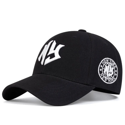 Unisex NG Letter Embroidery Baseball Caps Spring Autumn