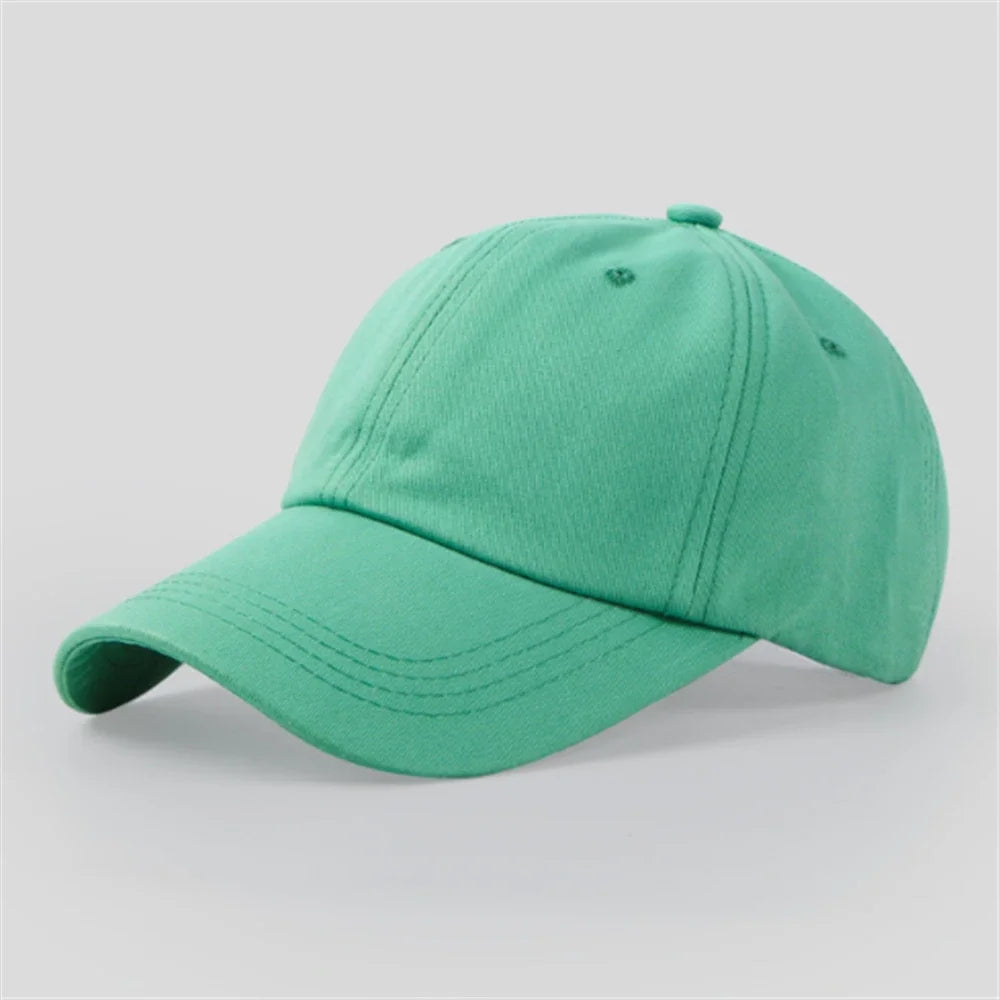 Casual Baseball Cap For Men Women Solid Color Cotton Hat Fashion Simple