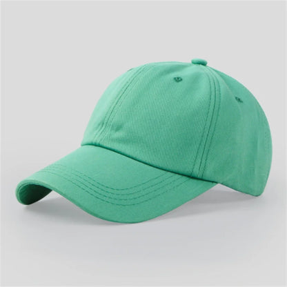 Casual Baseball Cap For Men Women Solid Color Cotton Hat Fashion Simple