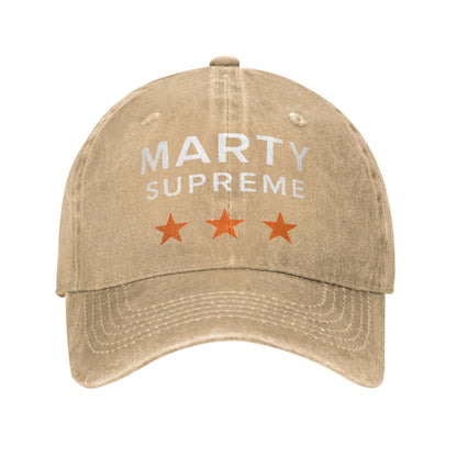 Marty Supreme Movie Print Cap For Men Women